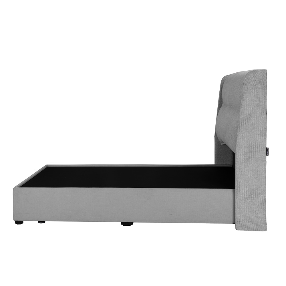 Foto 3 | Cabecera Dicasa Becca Color Plata King Size + Base Cama Dicasa Color Plata King Size