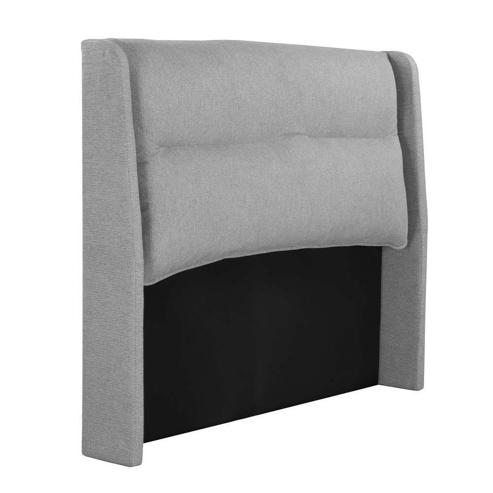 Foto 6 pulgar | Cabecera Dicasa Becca Color Plata King Size + Base Cama Dicasa Color Plata King Size