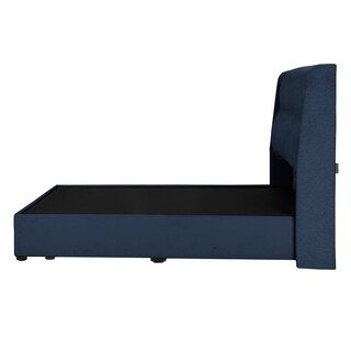 Foto 2 | Cabecera Dicasa Becca Color Azul Queen Size + Base Cama Dicasa Color Azul Queen Size