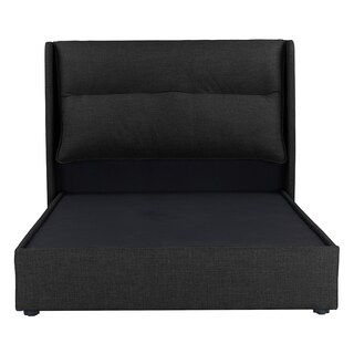 Foto 2 | Cabecera Dicasa Becca Color Negro Queen Size + Base Cama Dicasa Color Negro Queen Size