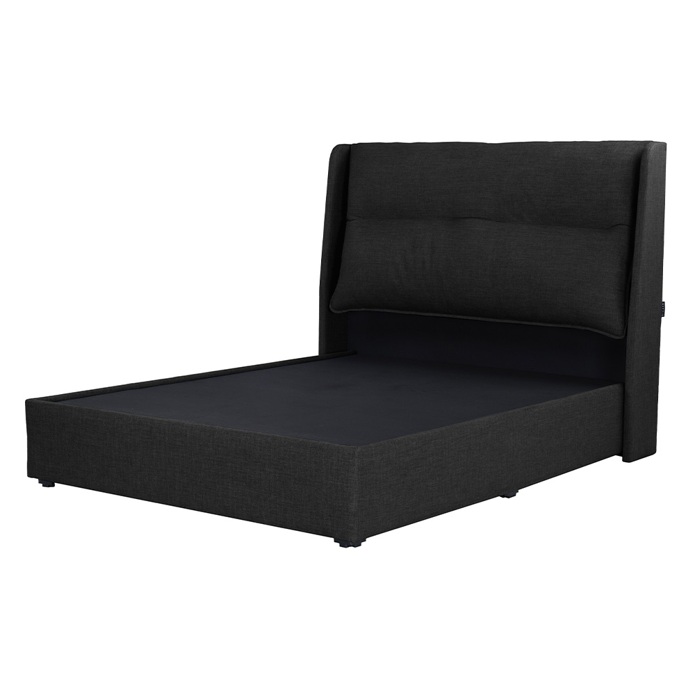 Foto 4 pulgar | Cabecera Dicasa Becca Color Negro Queen Size + Base Cama Dicasa Color Negro Queen Size