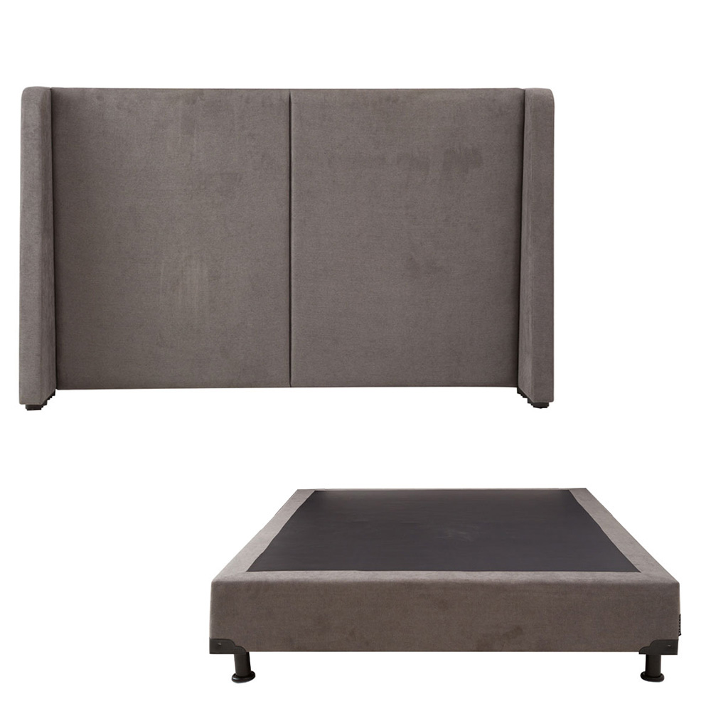 Foto 1 | Cabecera Dicasa Milan Color Gris Oscuro Individual + Box