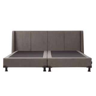 Foto 2 | Cabecera Dicasa Milan Color Gris Oscuro King Size + Box