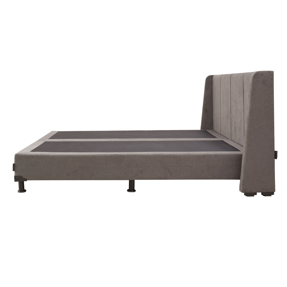 Foto 5 pulgar | Cabecera Dicasa Milan Color Gris Oscuro King Size + Box