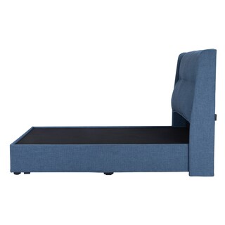 Foto 3 | Cabecera Dicasa Becca Color Azul Matrimonial + Base Cama Dicasa Color Azul Matrimonial