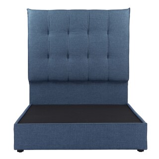 Foto 1 | Cabecera Dicasa Kenzo Color Azul Matrimonial + Base Cama Dicasa Color Azul Matrimonial