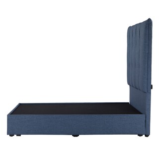Foto 3 | Cabecera Dicasa Kenzo Color Azul Matrimonial + Base Cama Dicasa Color Azul Matrimonial
