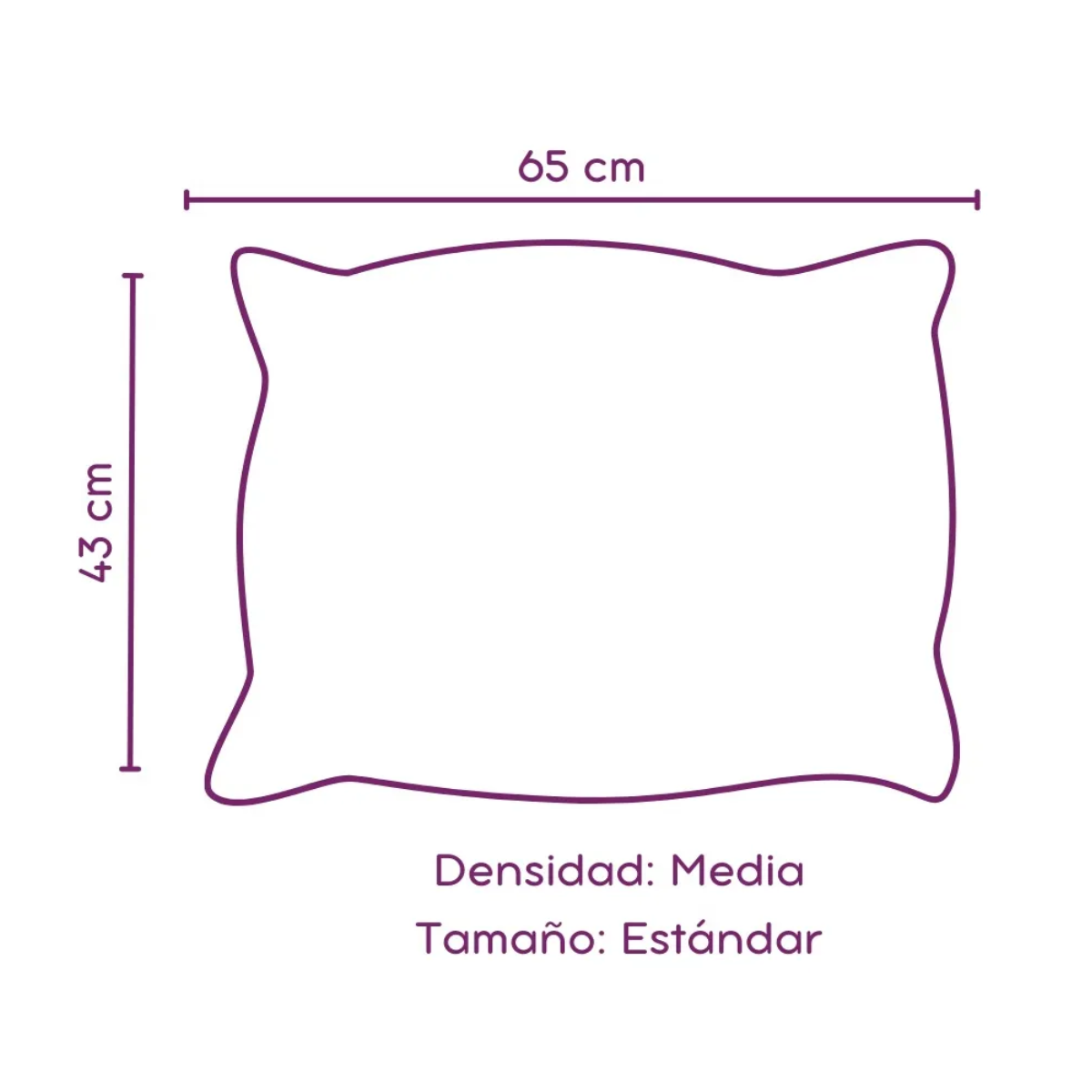Foto 5 | Almohadas 2 Pack Estándar Microfibra Media Lab.g Blanco