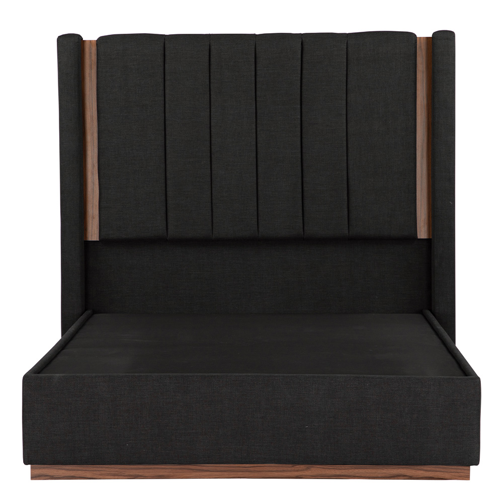 Foto 1 | Cabecera Dicasa Linz Color Negro Queen Size + Base Cama Dicasa Color Negro