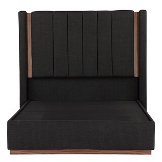 Foto 1 | Cabecera Dicasa Linz Color Negro Queen Size + Base Cama Dicasa Color Negro