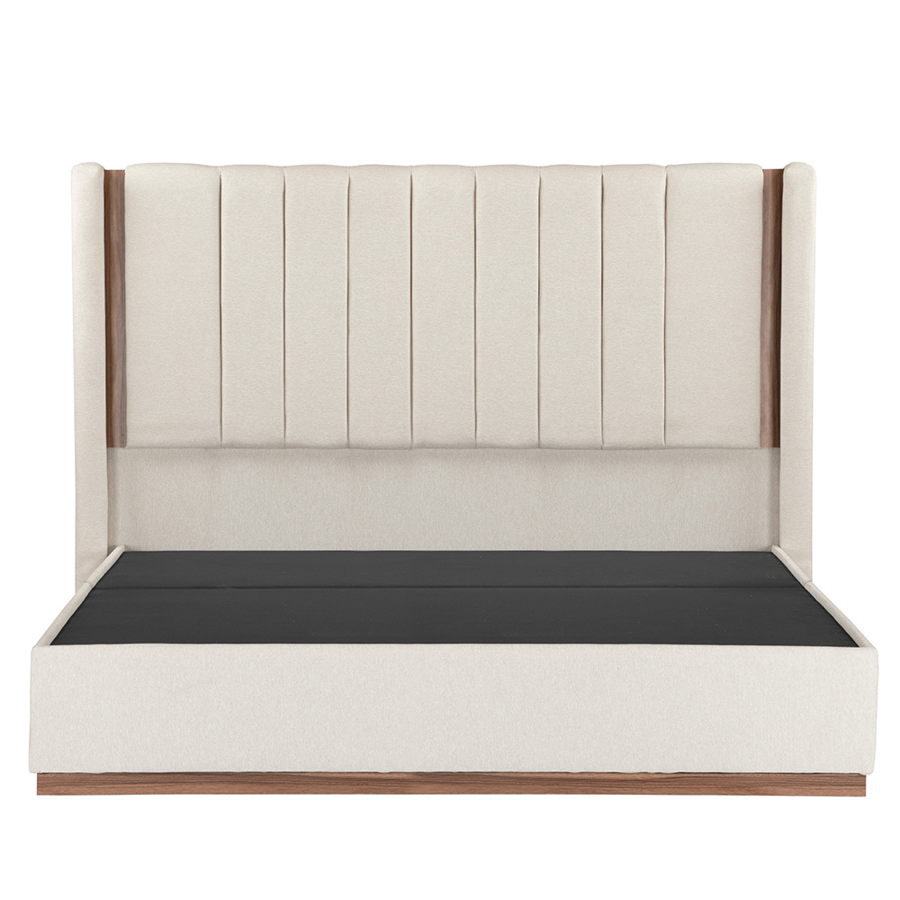 Foto 1 | Cabecera Dicasa Linz Color Crema King Size + Base Cama Dicasa Color Crema