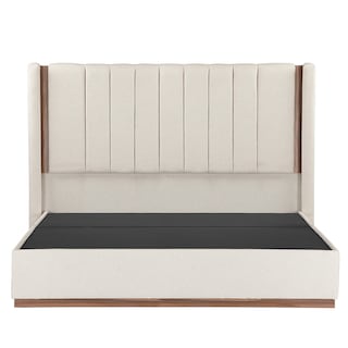 Foto 1 | Cabecera Dicasa Linz Color Crema King Size + Base Cama Dicasa Color Crema