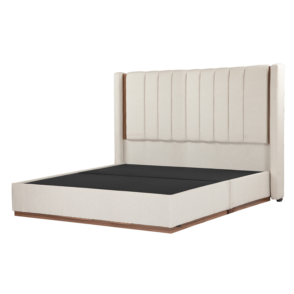 Foto 2 | Cabecera Dicasa Linz Color Crema King Size + Base Cama Dicasa Color Crema