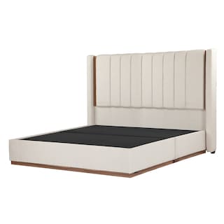 Foto 2 | Cabecera Dicasa Linz Color Crema King Size + Base Cama Dicasa Color Crema