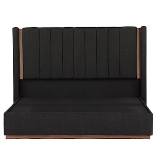 Foto 1 | Cabecera Dicasa Linz Color Negro King Size + Base Cama Dicasa Color Negro