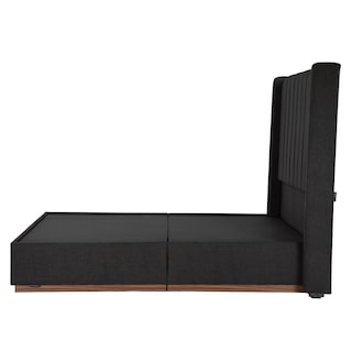 Foto 2 | Cabecera Dicasa Linz Color Negro King Size + Base Cama Dicasa Color Negro