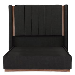 Foto 1 | Cabecera Dicasa Linz Color Negro Matrimonial + Base Cama Dicasa Color Negro