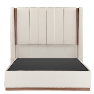 Foto 1 | Cabecera Dicasa Linz Color Crema Matrimonial + Base Cama Dicasa Color Crema