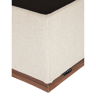 Foto 6 | Cabecera Dicasa Linz Color Crema Matrimonial + Base Cama Dicasa Color Crema