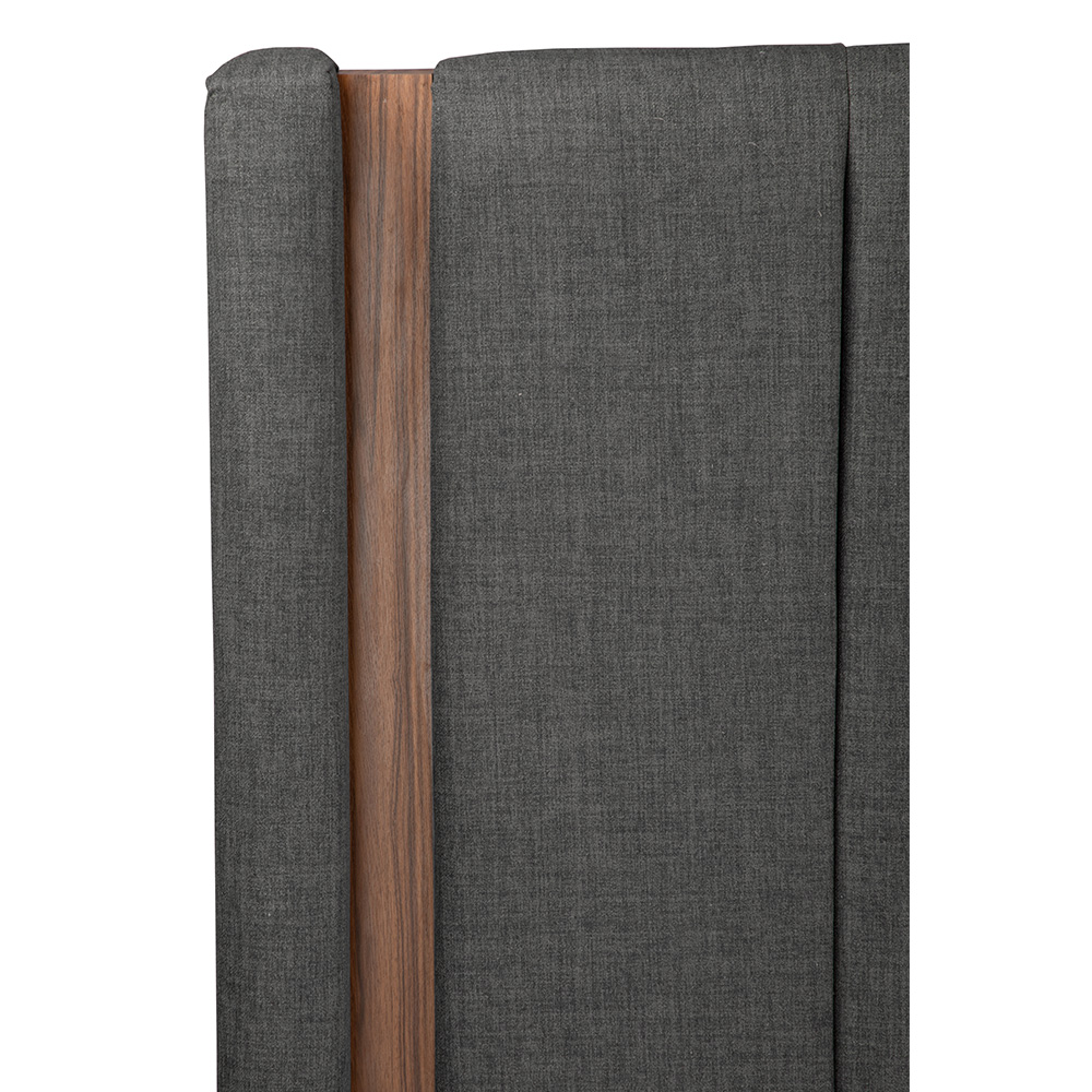 Foto 5 | Cabecera Dicasa Linz Color Gris Oscuro King Size + Base Cama Dicasa Color Gris Oscuro