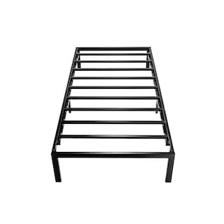 Foto 1 | Base De Cama Metalica Individual Armable Negro