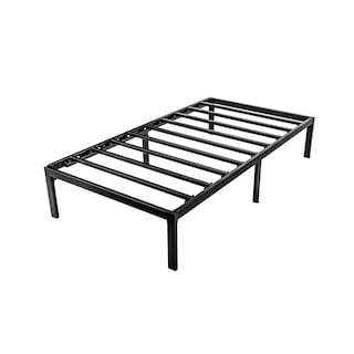 Foto 3 | Base De Cama Metalica Individual Armable Negro