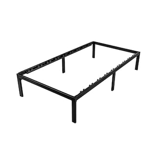 Foto 4 | Base De Cama Metalica Individual Armable Negro