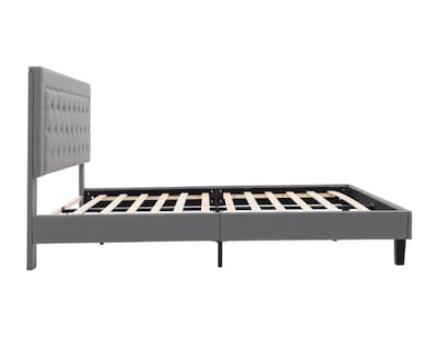 Foto 3 | Cama Individual Armable Easy Living Modelo Linen Color Gris