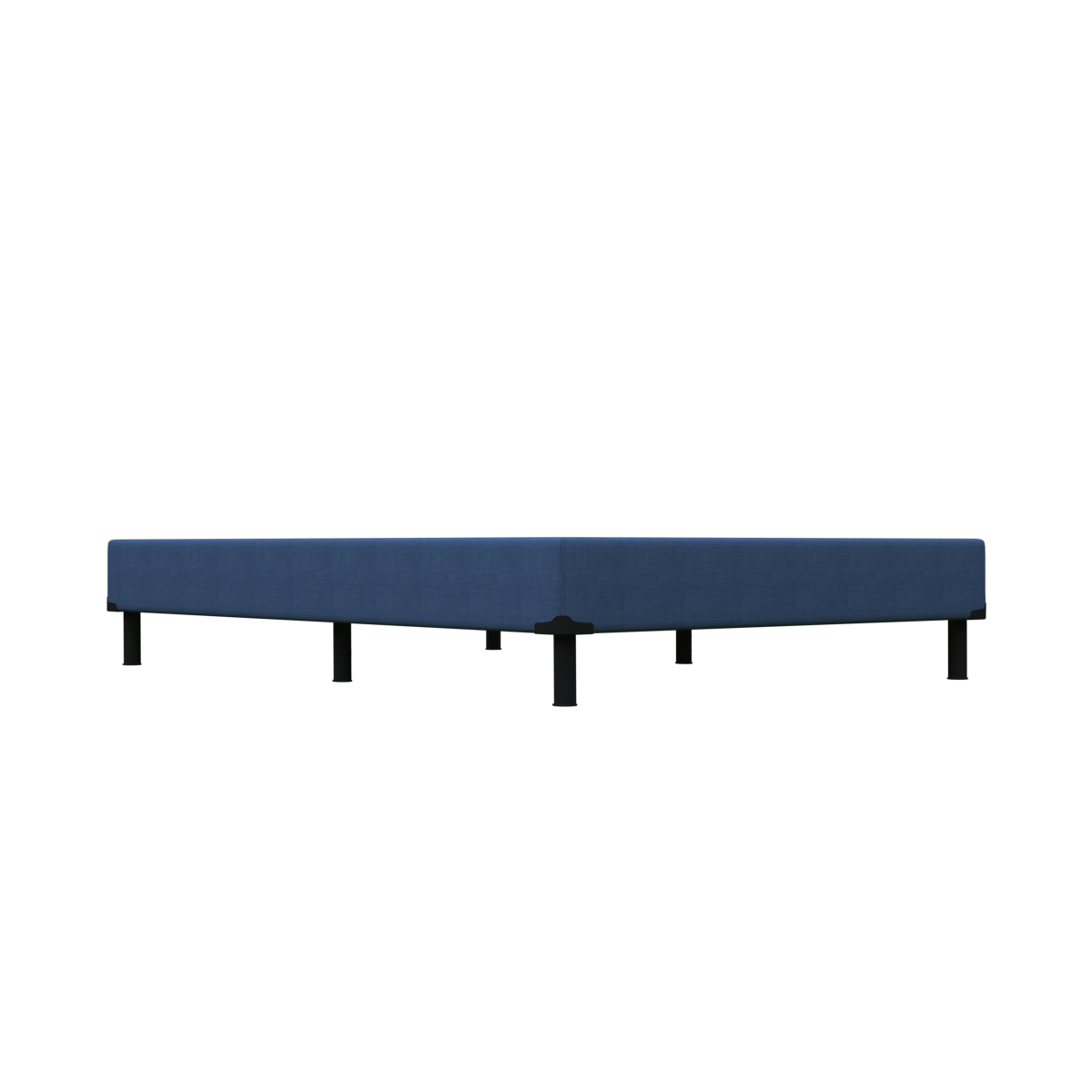 Foto 4 pulgar | Base Individual Tapizada Azul Confort Elegance