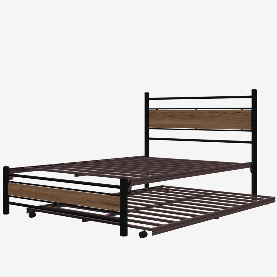 Foto 4 pulgar | Base Para Cama Matrimonial Lord Soporte Firme + Deslizable