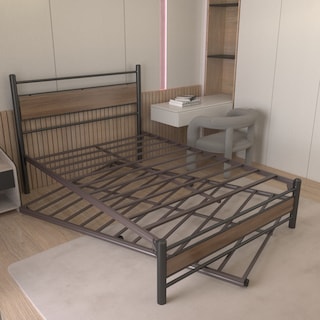 Foto 4 | Base Para Cama Matrimonial Lord Soporte Firme + Deslizable
