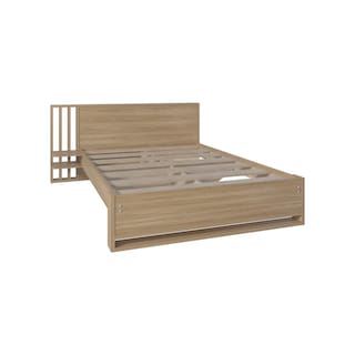 Foto 3 | Cama Doble Vanez Fresno Europeo Con Espaldar Alto Virtual Muebles