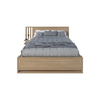 Foto 4 | Cama Doble Vanez Fresno Europeo Con Espaldar Alto Virtual Muebles
