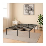 Base Cama Matrimonial Box Plegable Metal Acero Soporta 250kg Houzer