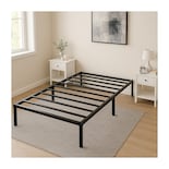 Base Cama Individual Box Plegable Metal Acero Soporta 150kg Houzer