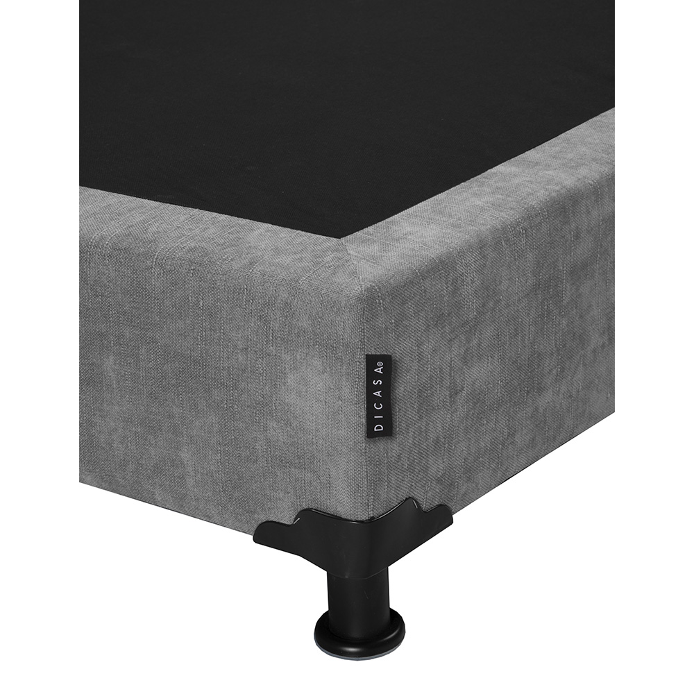 Foto 3 | Box Dicasa Matrimonial Color Gris Oscuro