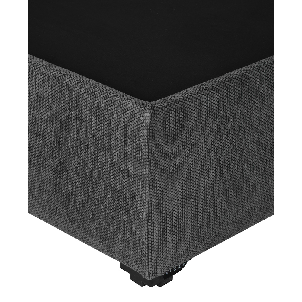 Foto 4 pulgar | Base Cama Dicasa Queen Size Color Gris Carbon
