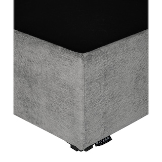 Foto 3 | Base Cama Dicasa Matrimonial Color Gris Oscuro