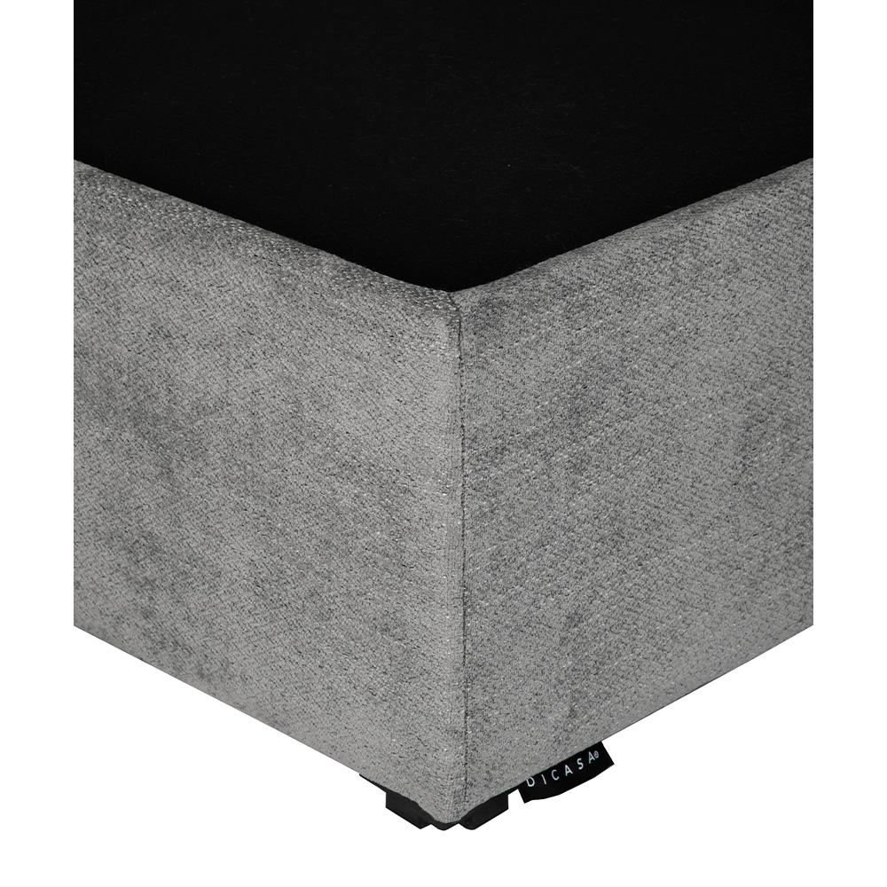Foto 4 pulgar | Base Cama Dicasa King Size Color Gris Oscuro
