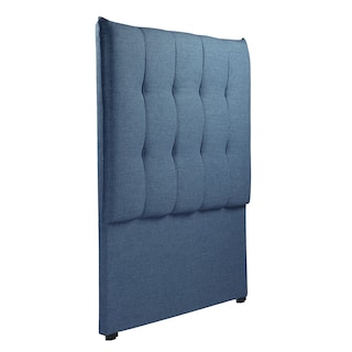 Foto 2 | Cabecera Dicasa Kenzo Color Azul King Size + Base Cama Slim Dicasa Color Azul + Almohada Royal Twin + Sábanas Royal