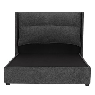 Foto 2 | Cabecera Rogga Becca Color Gris Oxford Queen Size + Base Cama