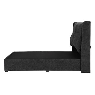 Foto 3 | Cabecera Rogga Becca Color Black Queen Size + Base Cama