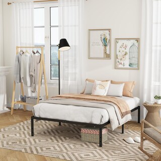 Foto 4 | Estructura De Cama Matrimonial Metálica Negra