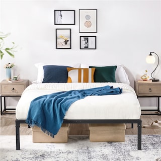 Foto 6 | Estructura De Cama Matrimonial Metálica Negra