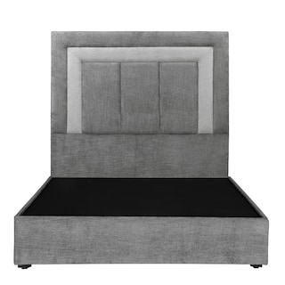 Foto 3 | Cabecera+base Cama Dicasa Bora Color Storm Grey Individual + Base Cama
