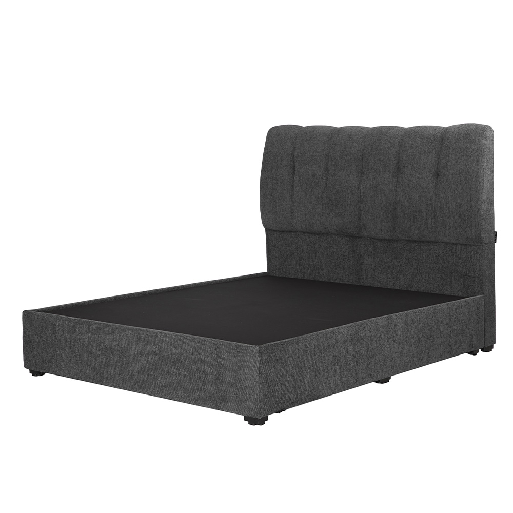 Foto 2 pulgar | Cabecera Dicasa Nube Color Gris Oxford Individual + Base Cama