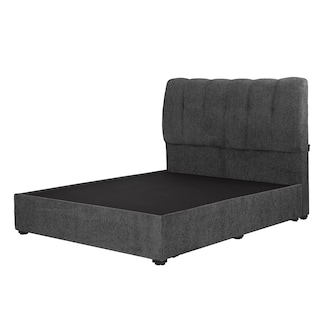 Foto 1 | Cabecera Dicasa Nube Color Gris Oxford Individual + Base Cama
