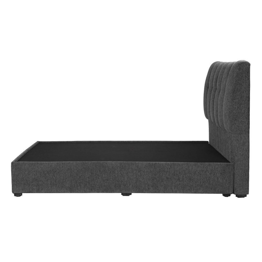 Foto 4 pulgar | Cabecera Dicasa Nube Color Gris Oxford Individual + Base Cama