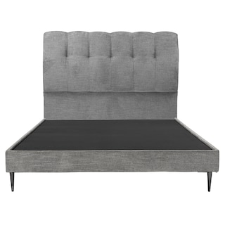 Foto 1 | Cabecera Dicasa Nube Color Storm Grey Matrimonial + Base Cama Slim