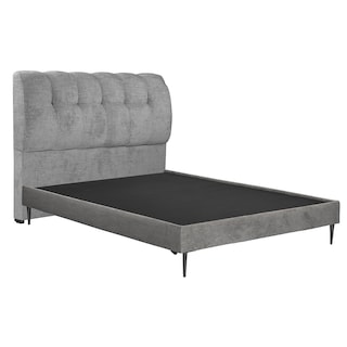 Foto 2 | Cabecera Dicasa Nube Color Storm Grey King Size + Base Cama Slim